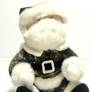 Camo Wild Plush Santa Toy Stuffed Camouflage Hunting Mossy Oaks Bass Pro Shops